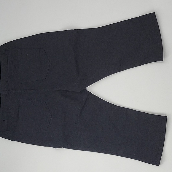 Lane Bryant Black Denim Stretch Capris NWOT - Picture 7 of 15